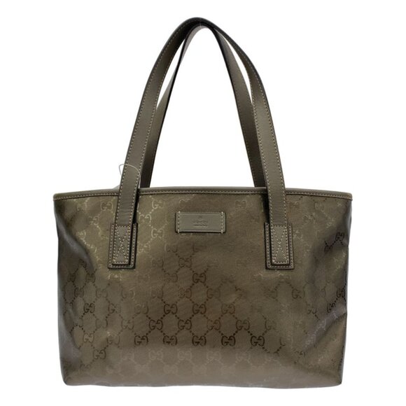 Gucci GG Canvas Metallic Tote Bag